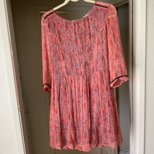 Ella Moss 100% Silk Dress Size L
